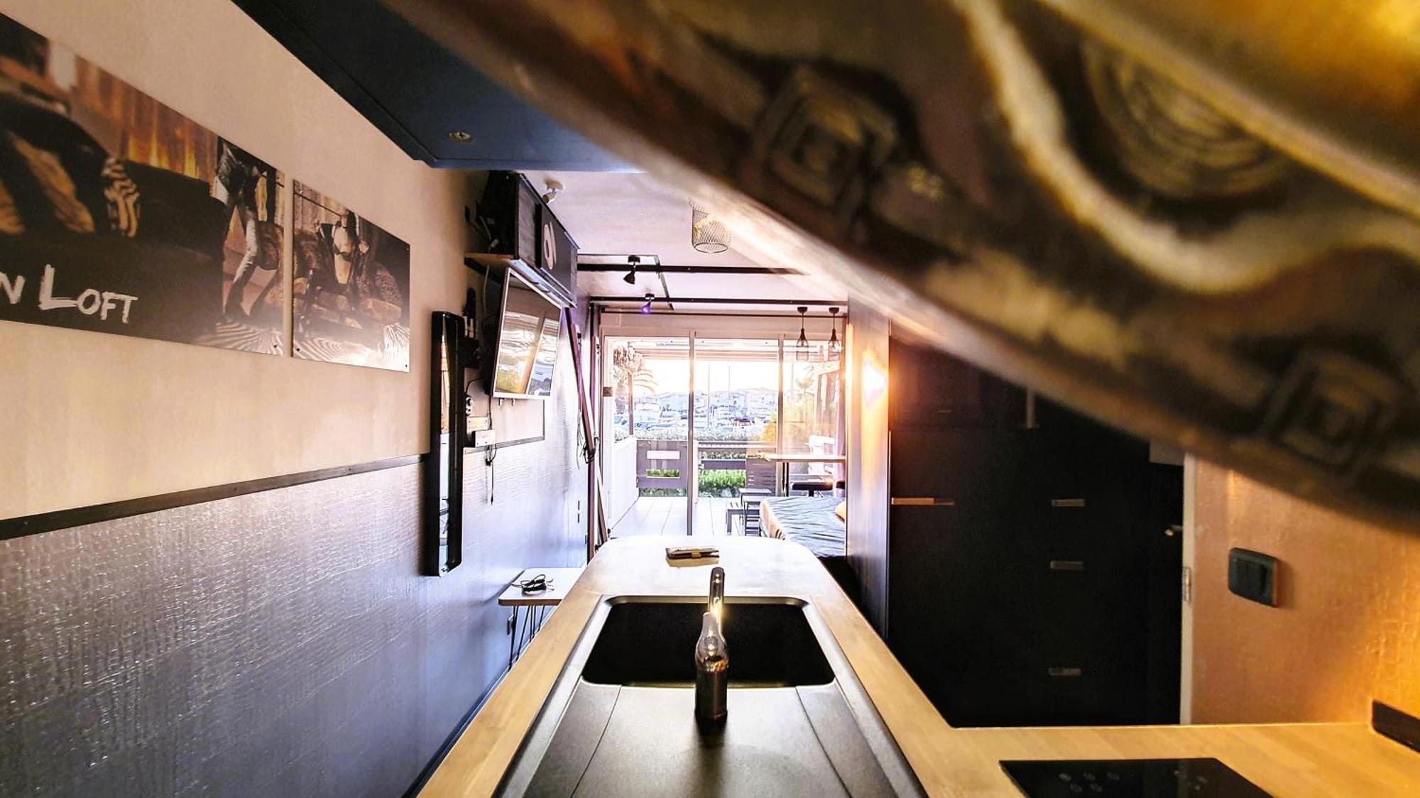 Apartment Naturist Cap In Loft アグド エクステリア 写真