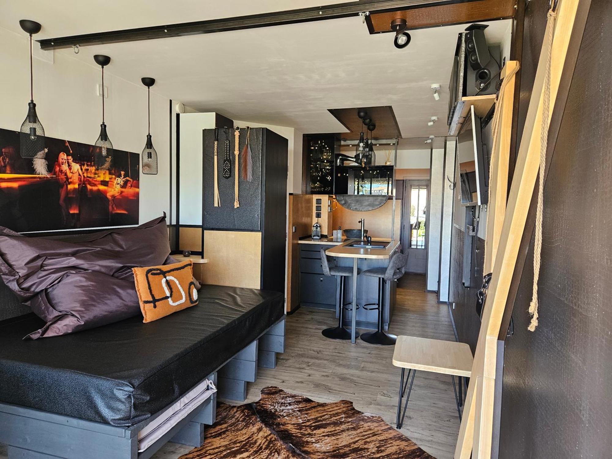 Apartment Naturist Cap In Loft アグド エクステリア 写真