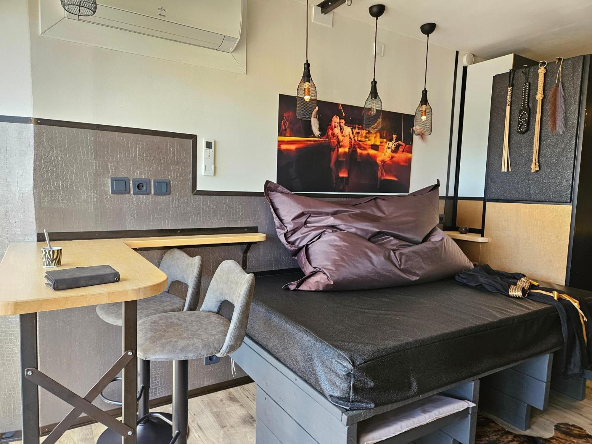 Apartment Naturist Cap In Loft アグド エクステリア 写真