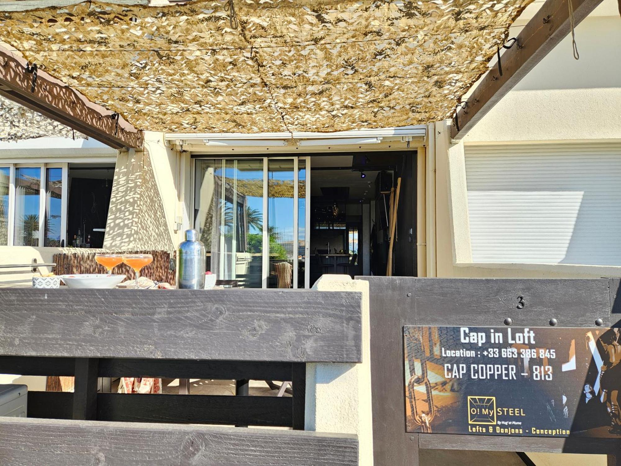 Apartment Naturist Cap In Loft アグド エクステリア 写真
